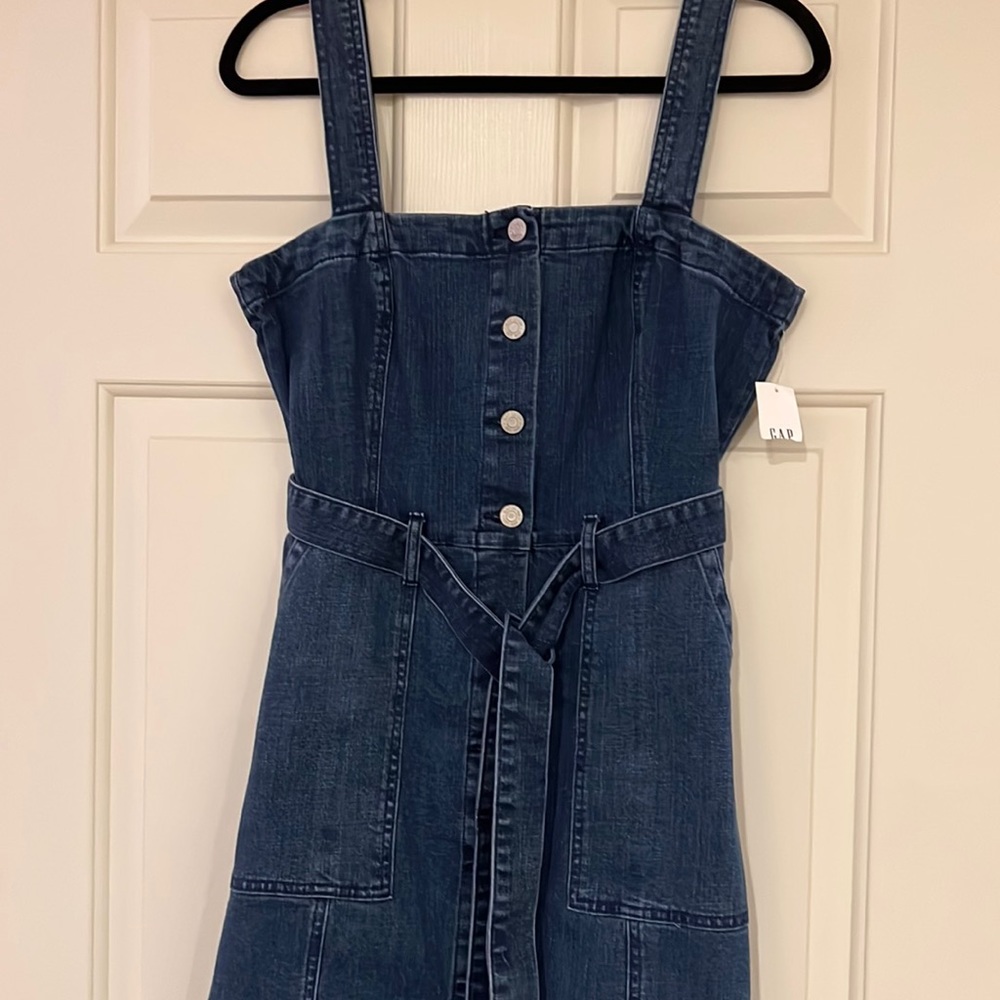 BRAND NEW GAP Size 8 Jean Dress